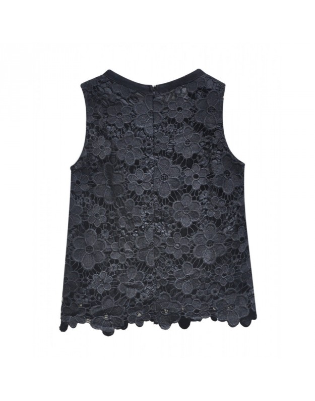 Black lace top - Sophyline - blackandmore.com